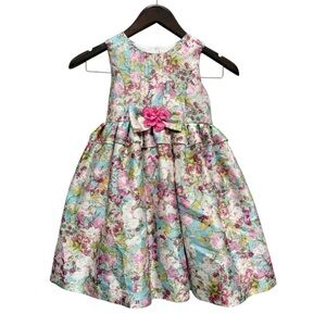 Pippa & Julie Sleeveless Floral Print Dress Size 6
